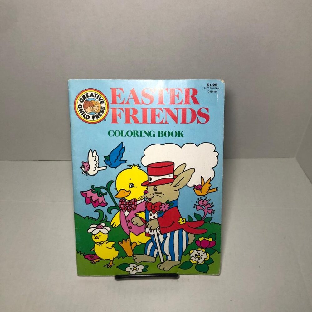 Vintage Easter Friends Coloring Book Creative Child Press